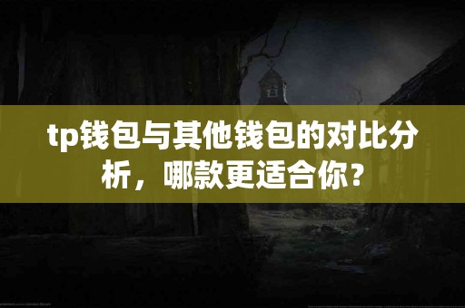 tp钱包与其他钱包的对比分析，哪款更适合你？