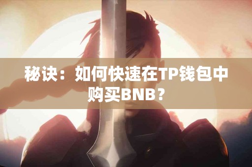 秘诀：如何快速在TP钱包中购买BNB？
