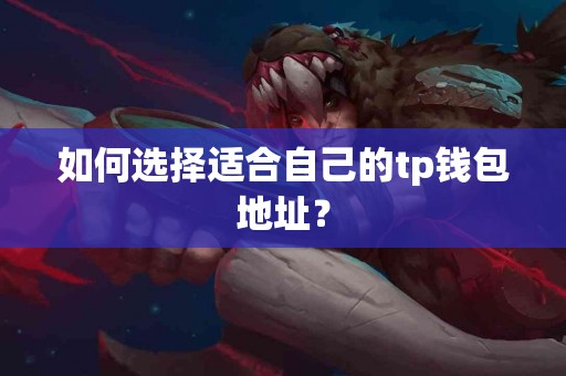 如何选择适合自己的tp钱包地址？