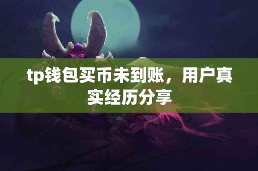 tp钱包买币未到账，用户真实经历分享