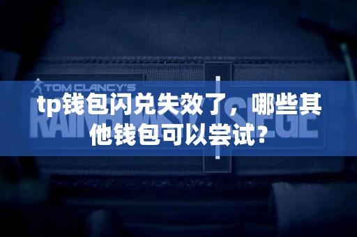 tp钱包闪兑失效了，哪些其他钱包可以尝试？